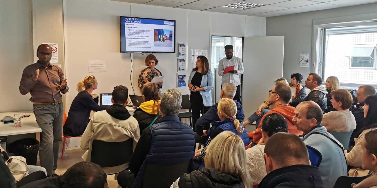 Job Dating pour employer des réfugiés ukrainiens en Bretagne