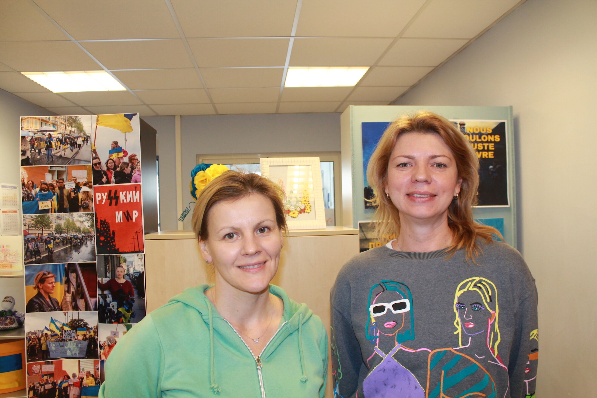 IRYNA BOURDELLES ET OKSANA BASOVA-FranceUkraineNews