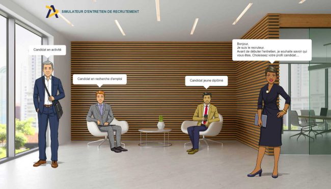 simulateur entretien