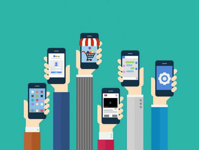 Mobile Application Concept – Flat Design