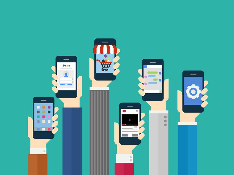 Mobile Application Concept – Flat Design